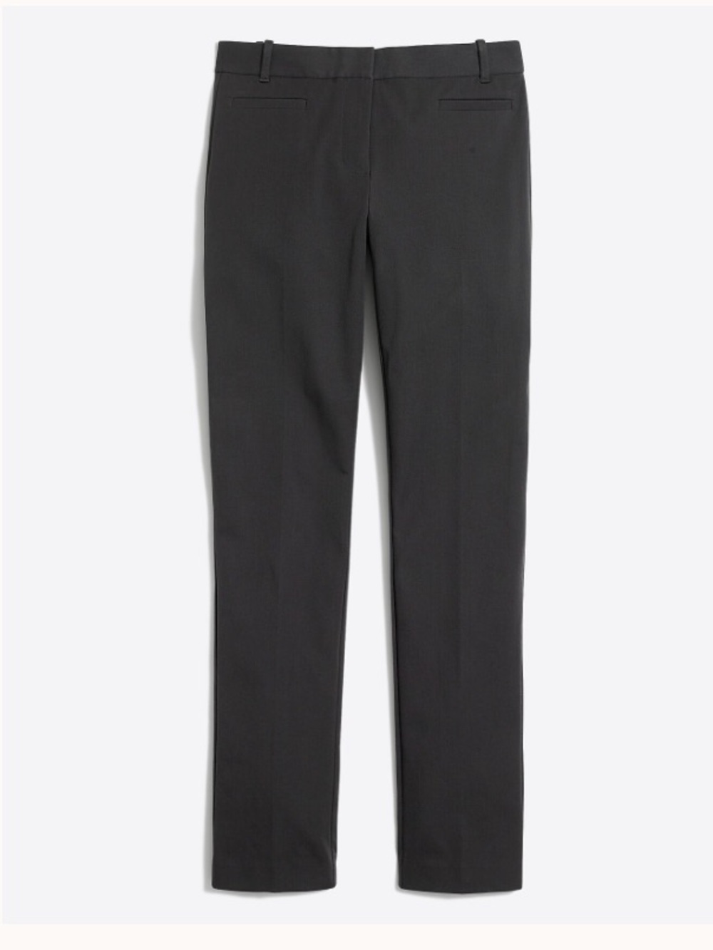 J.Crew Lexie Dress Pants in Dark Gray - Classic Straight Fit - NEW size 8